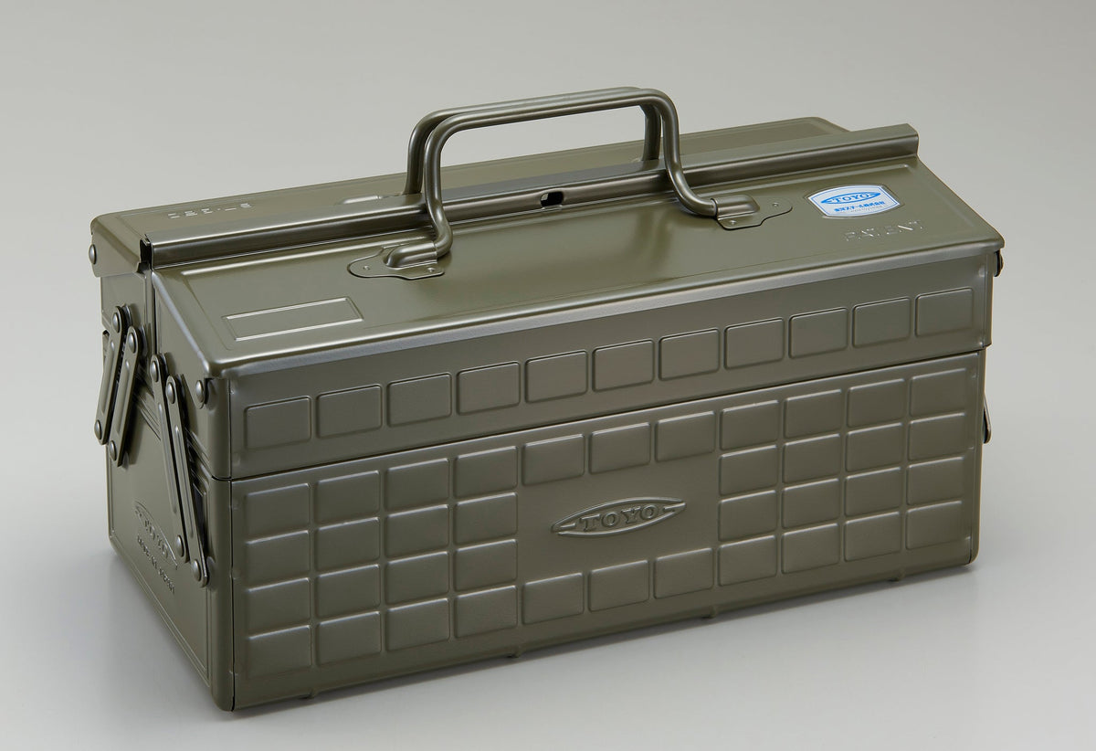 TOYO: ST-350 Large Toolbox - Moss Green - Made in Japan (PRE-ORDER DECEMBER 2026)