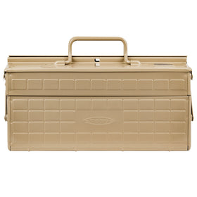 TOYO: ST-350 Large Toolbox - Beige - Made in Japan