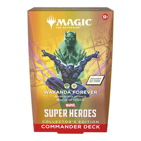 Magic the Gathering: Universes Beyond Marvel Super Heroes Commander Collector Deck - Wakanda Forever